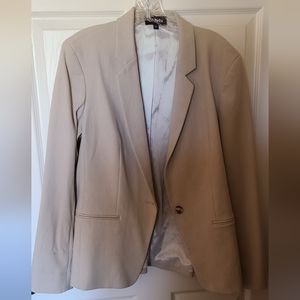 Express tan womens blazer